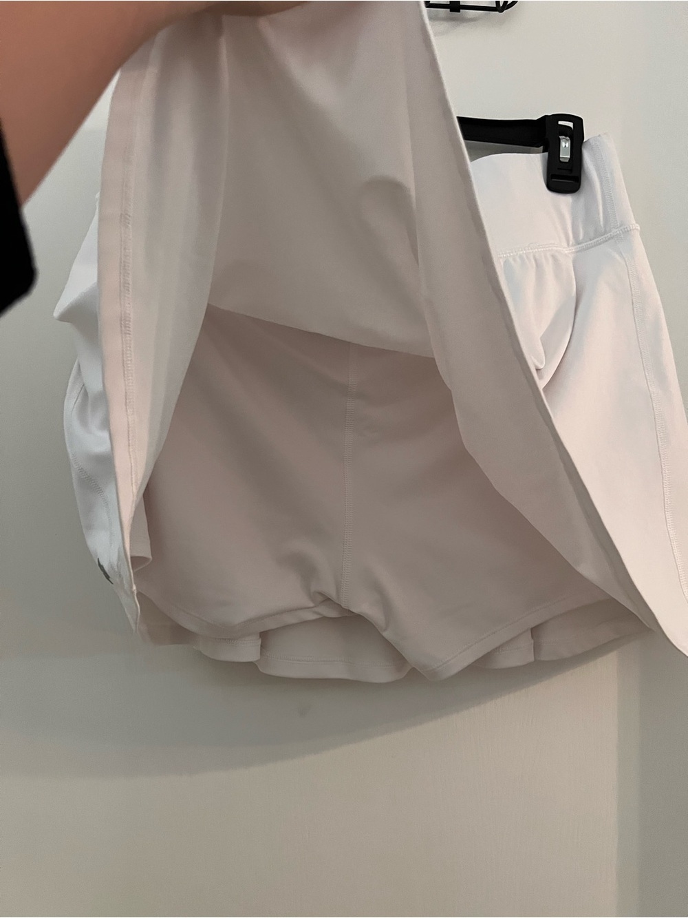 Tek Gear White Tennis Skort XXL Built In Shorts Pleated Skirt - Picture 3 of 4